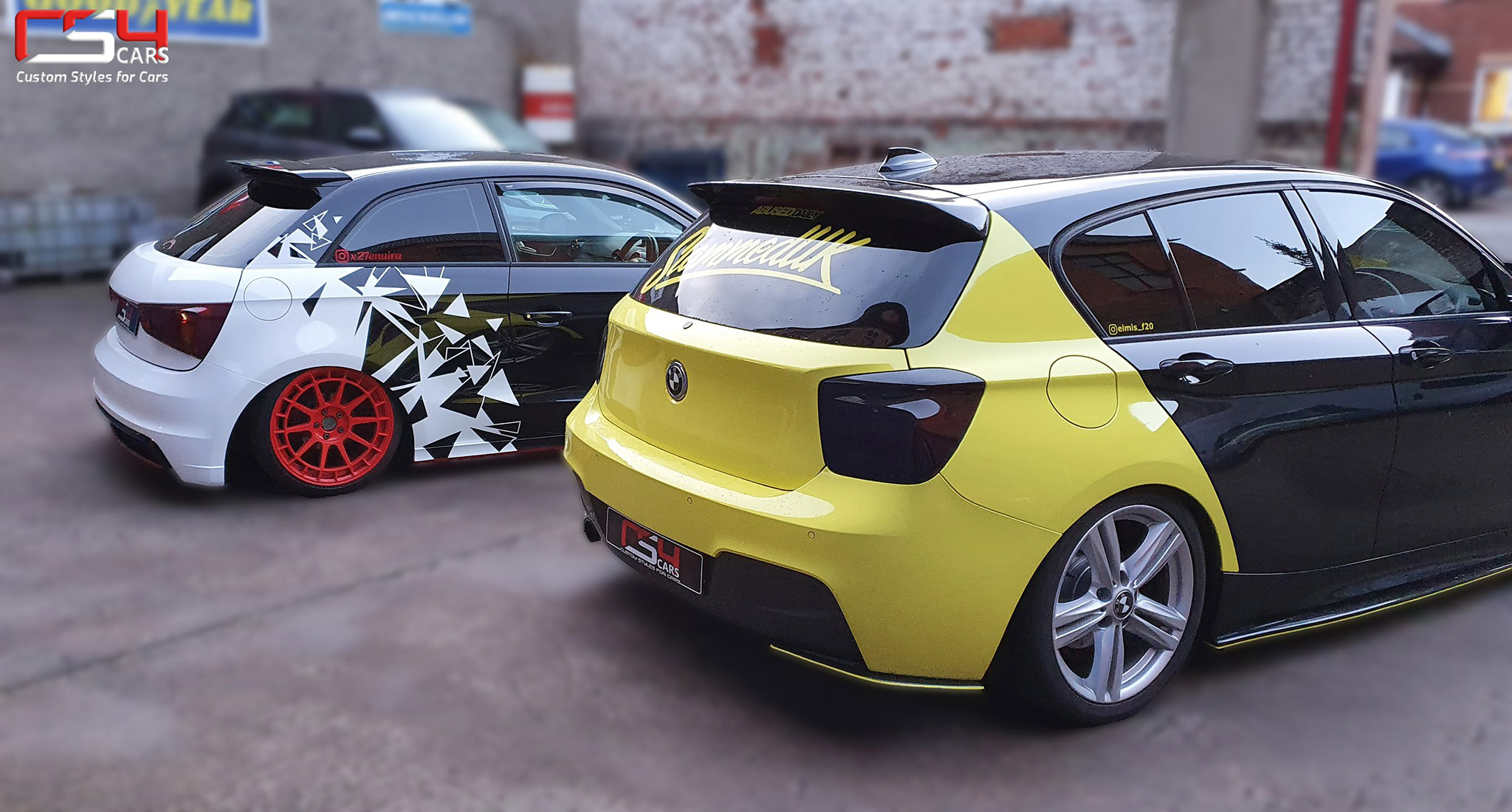 Car Wrapping in Belfast CS 4 Cars